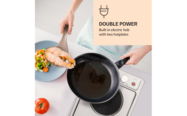 KLARSTEIN Appetito Domino Inox - Mise en situation