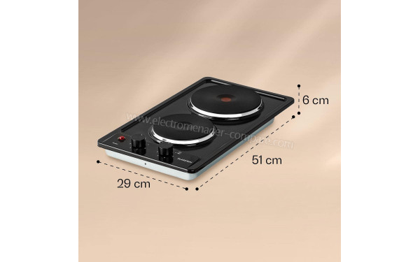 KLARSTEIN Appetito Domino Noir - Dimensions