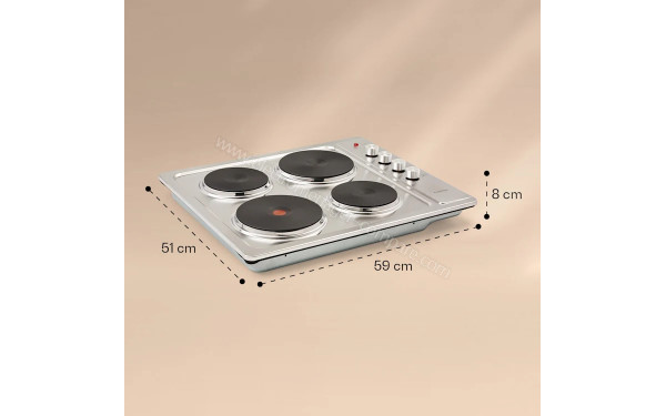 KLARSTEIN Appetito 4 Inox - Dimensions