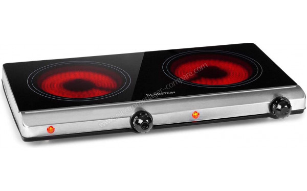 KLARSTEIN Cookbuddy argent - Vue 3/4 gauche