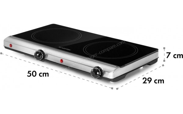 KLARSTEIN Cookbuddy argent - Sch&eacute;ma technique