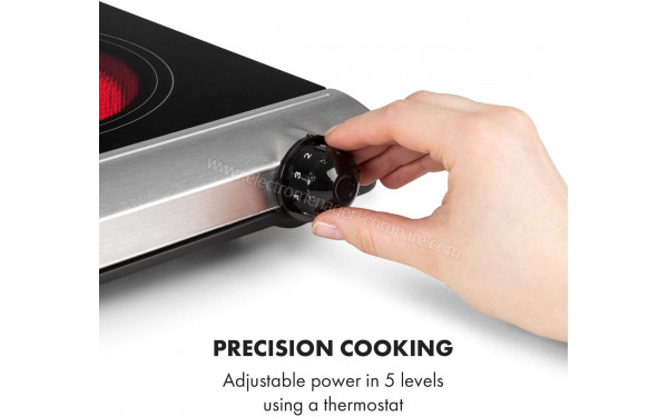 KLARSTEIN Cookbuddy argent - Panneau de commandes