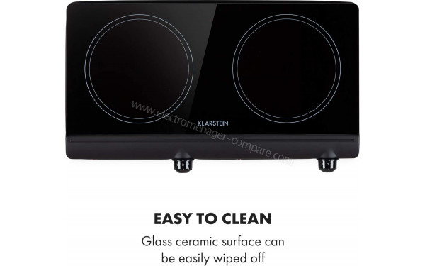 KLARSTEIN Cookbuddy noir - Vue du dessus