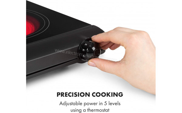 KLARSTEIN Cookbuddy noir - Panneau de commandes