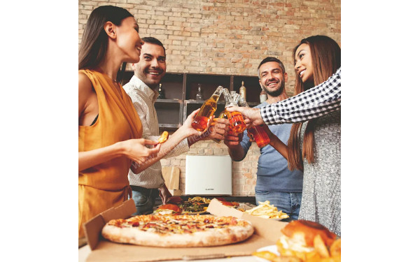 KLARSTEIN Minibar Cachette Blanc 2021 - Mise en situation