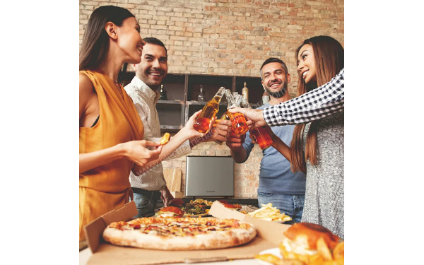 KLARSTEIN Minibar Cachette Argent 2021 - Mise en situation