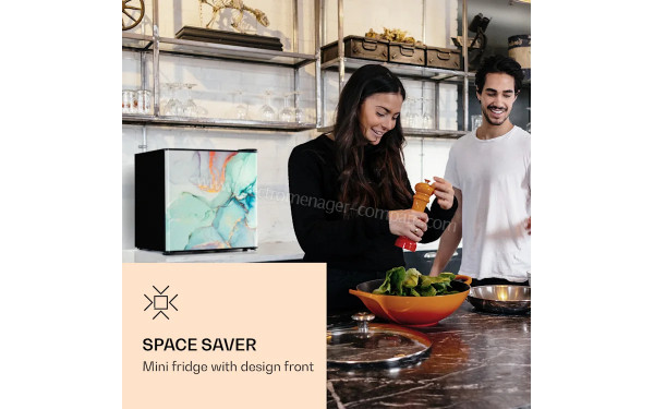 KLARSTEIN CoolArt 45 L Pastel - Mise en situation