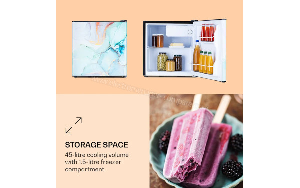 KLARSTEIN CoolArt 45 L Pastel - Mise en situation