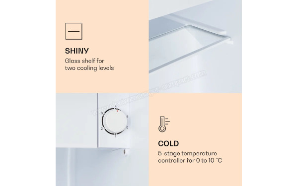 KLARSTEIN CoolArt 45 L Pastel - Mise en situation