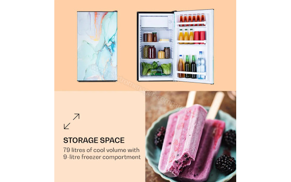 KLARSTEIN CoolArt 79 L  Pastel - Mise en situation