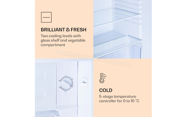 KLARSTEIN CoolArt 79 L  Pastel - Mise en situation