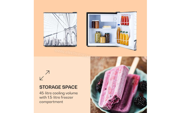 KLARSTEIN CoolArt 45 L Cool City - Mise en situation