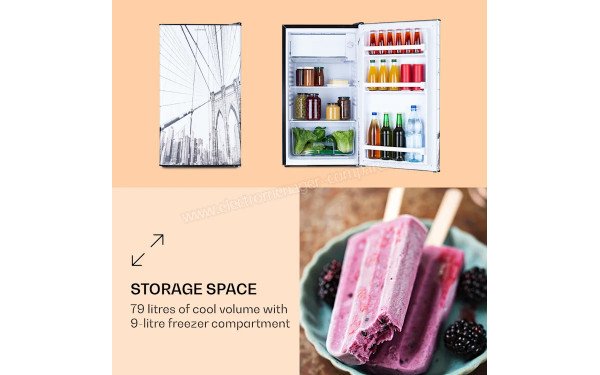 KLARSTEIN CoolArt 79 L Cool City - Mise en situation