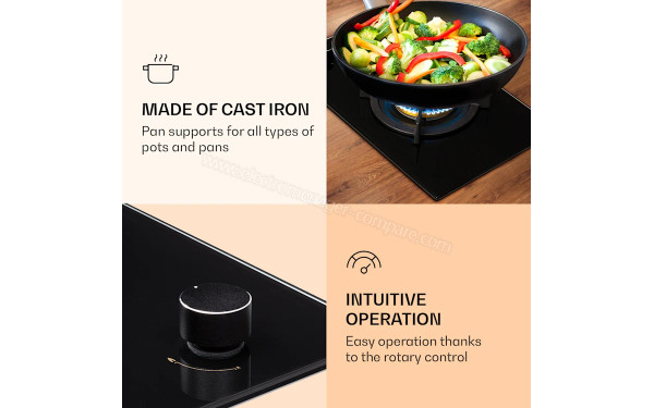 KLARSTEIN Goldflame Noir - Mise en situation