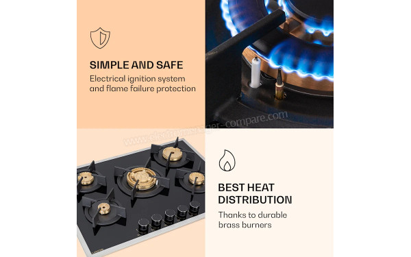 KLARSTEIN Goldflame 5 Prime Noir - Mise en situation