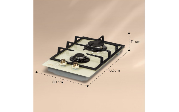 KLARSTEIN Victoria Domino Ivoire - Dimensions