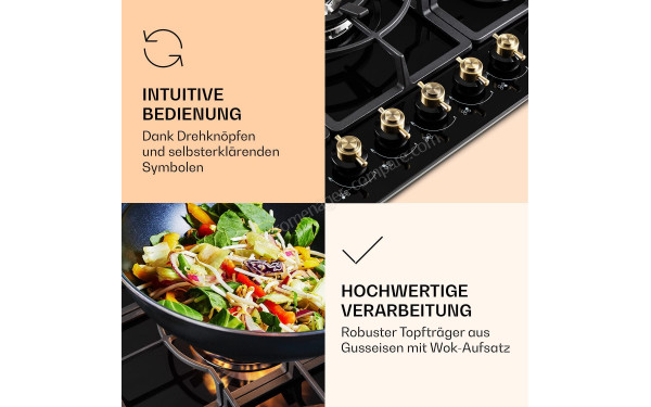 KLARSTEIN Victoria 5 Noir - Panneau de commandes