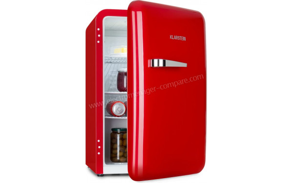 KLARSTEIN Audrey 70 L Rouge - Vue 3/4 gauche