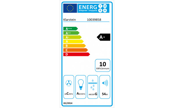 KLARSTEIN Full House Down Air System - &Eacute;tiquette &eacute;nergie v2
