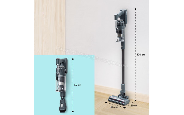 KLARSTEIN Larma Gris - Dimensions