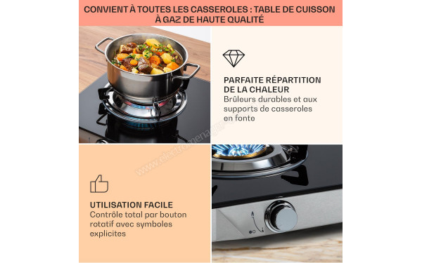 KLARSTEIN Barzona 3+ - Bouton de commandes