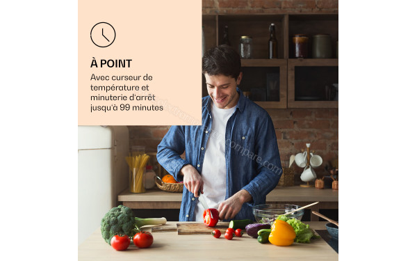 KLARSTEIN Victoria Domino Noir Induction - Mise en situation