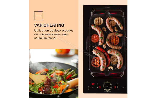 KLARSTEIN Victoria Domino Noir Induction - Mise en situation