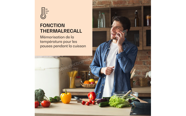 KLARSTEIN Victoria Domino Noir Induction - Mise en situation