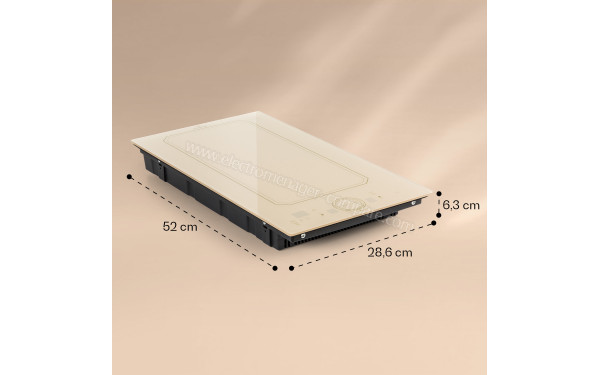 KLARSTEIN Victoria Domino Ivoire Induction - Dimensions