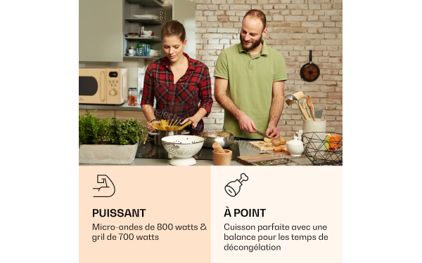 KLARSTEIN Julieta 20L Cr&egrave;me - Mise en situation