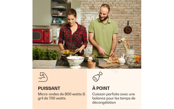 KLARSTEIN Julieta 20L Rouge - Mise en situation