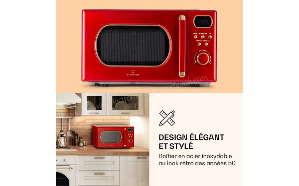 KLARSTEIN Julieta 20L Rouge - Mise en situation