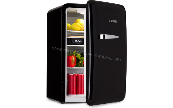 KLARSTEIN Audrey 70 L Noir - Vue 3/4 gauche