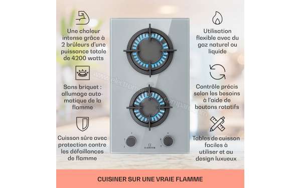 KLARSTEIN Firetale 2 Gris - Mise en situation