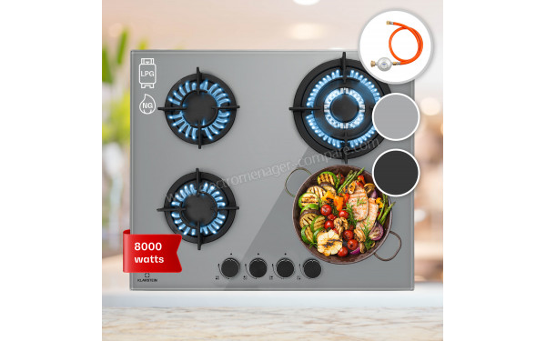 KLARSTEIN Firetale 4 Gris - Mise en situation