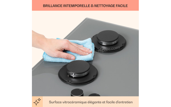 KLARSTEIN Firetale 4 Gris - Mise en situation