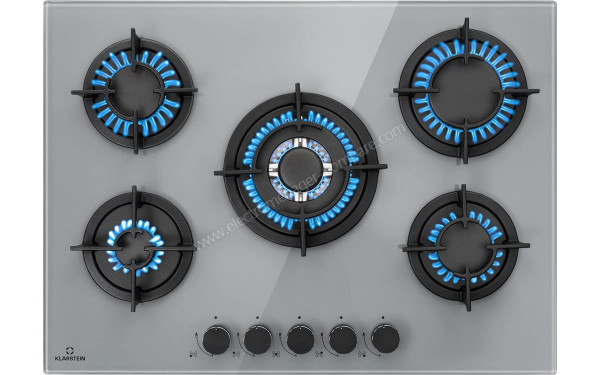 KLARSTEIN Firetale 5 Gris - Vue de face