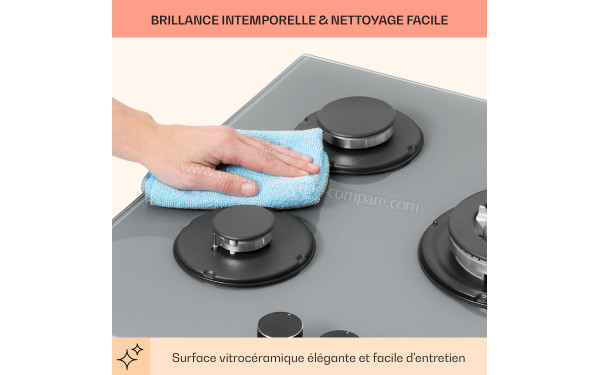 KLARSTEIN Firetale 5 Gris - Mise en situation