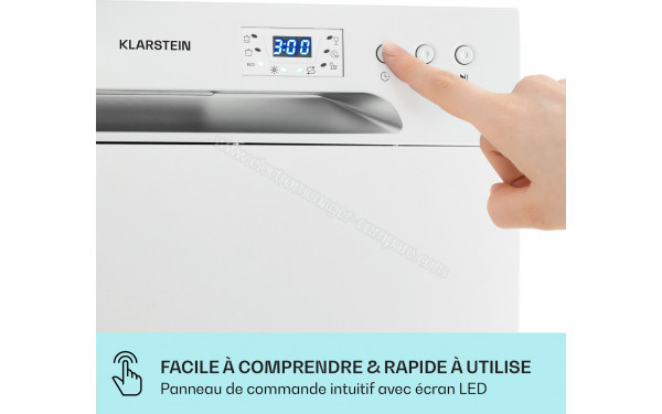 KLARSTEIN Havasia UV 6 Argent - Panneau de commandes