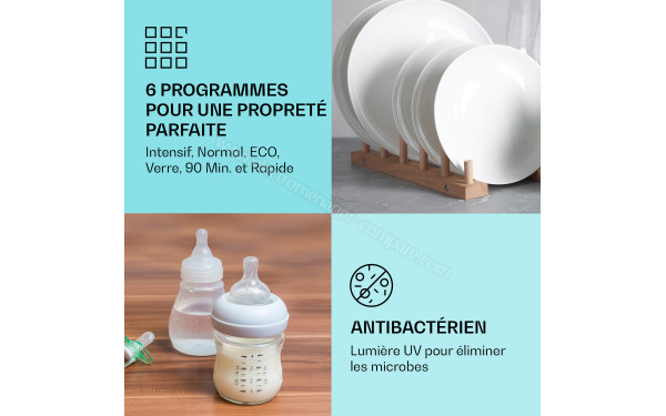 KLARSTEIN Havasia UV 6 Noir - Pr&eacute;sentation