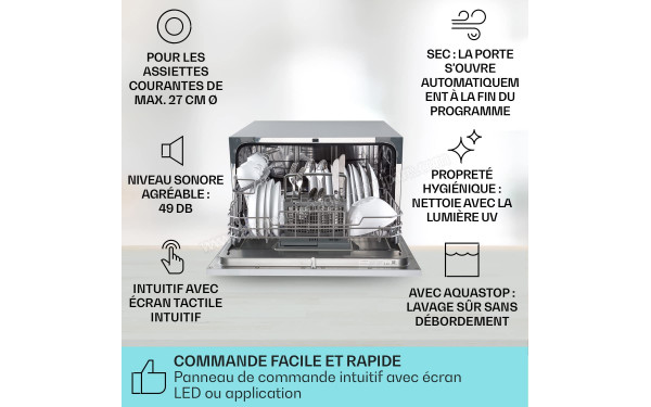 KLARSTEIN Havasia UV 6 Luminance Blanc - Vue de l'int&eacute;rieur