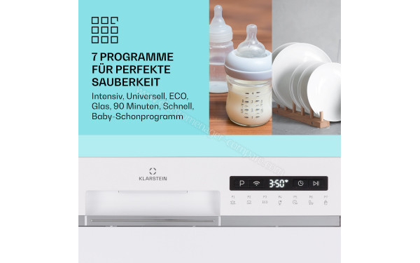 KLARSTEIN Amazonia 6 Smart Blanc - Panneau de commandes