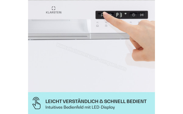 KLARSTEIN Amazonia 6 Smart Blanc - Vue des programmes