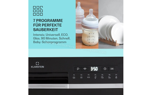 KLARSTEIN Amazonia 6 Smart Noir - Panneau de commandes