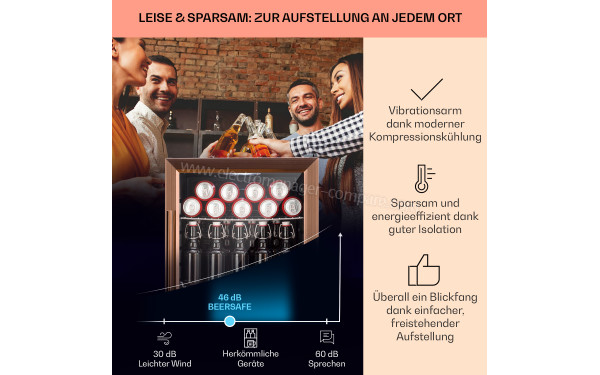 KLARSTEIN Beersafe XL Cuivre - Mise en situation