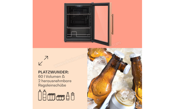 KLARSTEIN Beersafe XL Cuivre - Dimensions