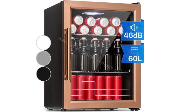 KLARSTEIN Beersafe XL Cuivre - Vue 3/4 gauche