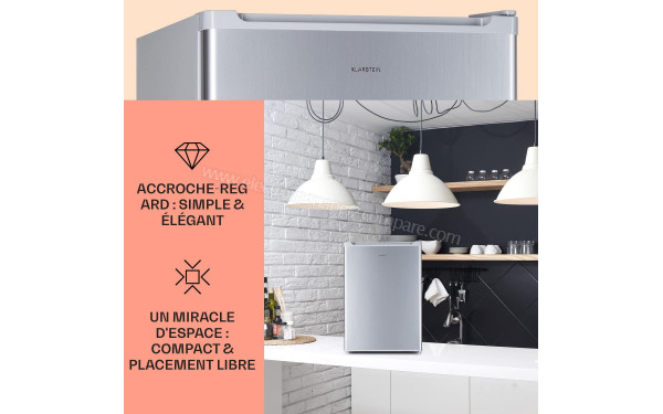 KLARSTEIN Fargo 67 Argent - Mise en situation