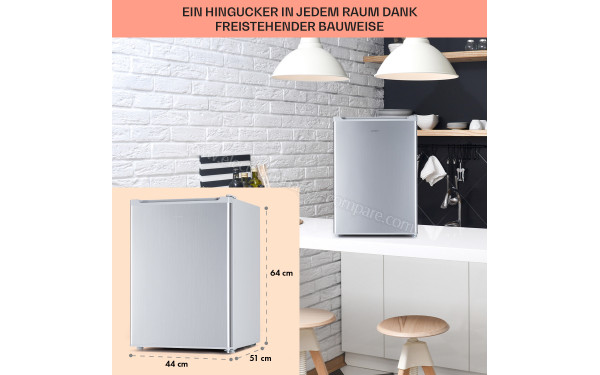 KLARSTEIN Fargo 67 Argent - Dimensions