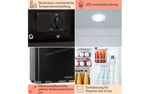 KLARSTEIN Happy Hour 38 Noir - Mise en situation